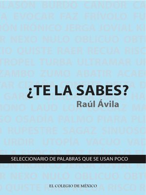 cover image of ¿Te la sabes?